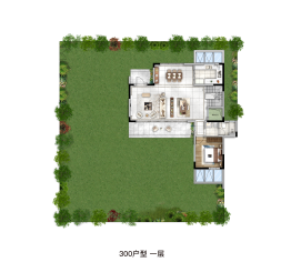 一方·桃源里5室2厅2厨4卫建面300.0㎡