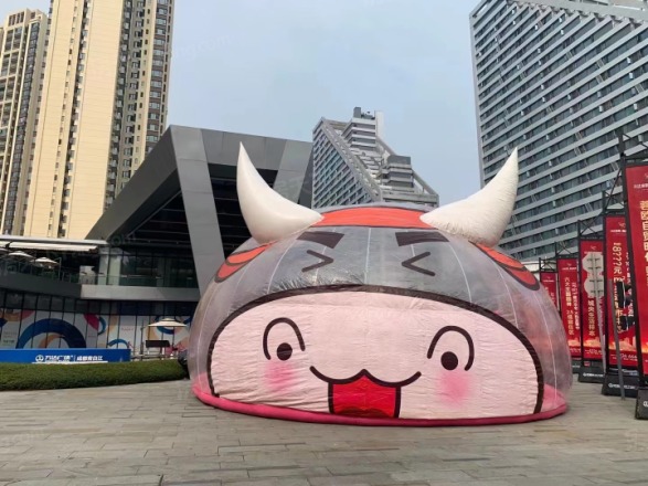 青白江万达广场实景图