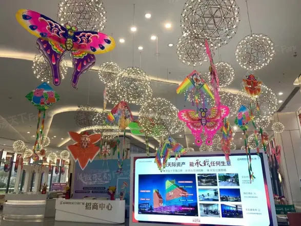 青白江万达广场实景图