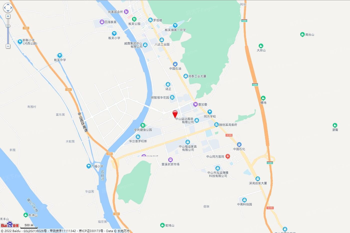 盈悦时代公馆交通图