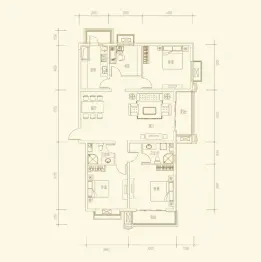 国力五期4室2厅2厨建面188.81㎡