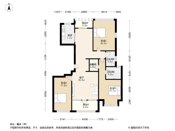 颐和湾花园户型图
