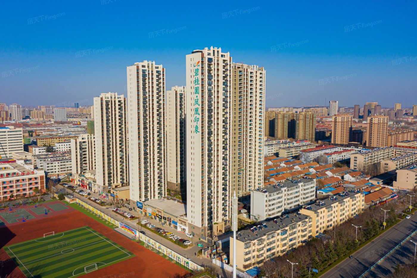 安丘碧桂园凤凰印象实景图