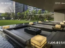 玻璃幕墙大平层,独门独户,板式通透,四房四卫