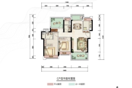 玖璟台2室2厅1厨2卫建面95.00㎡