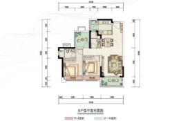 玖璟台2室2厅1厨2卫建面81.00㎡