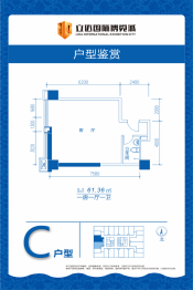 立达国际博览城建面61.36㎡