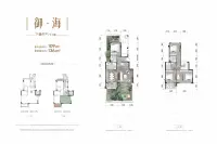 下叠中户建面约136平