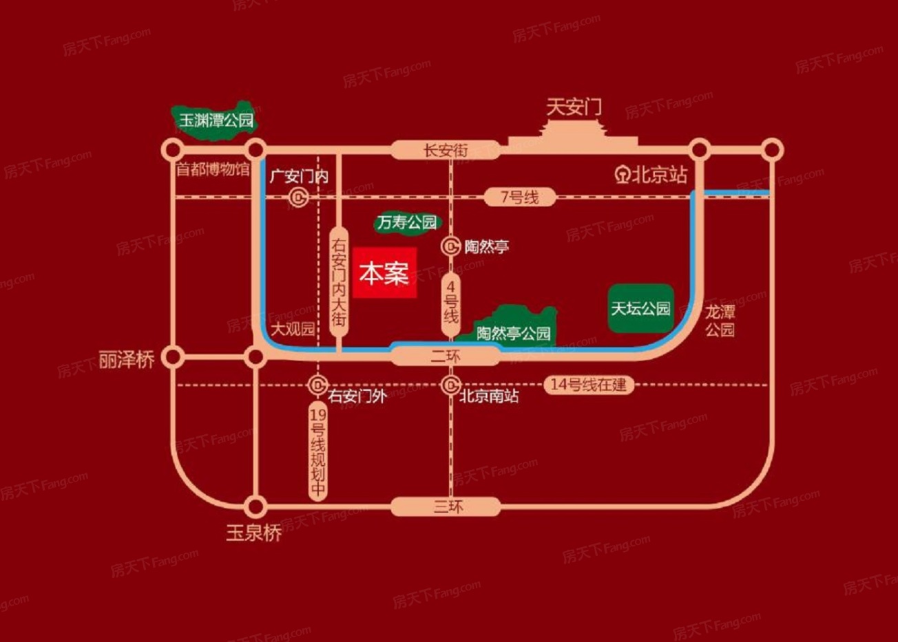紫金印象交通图