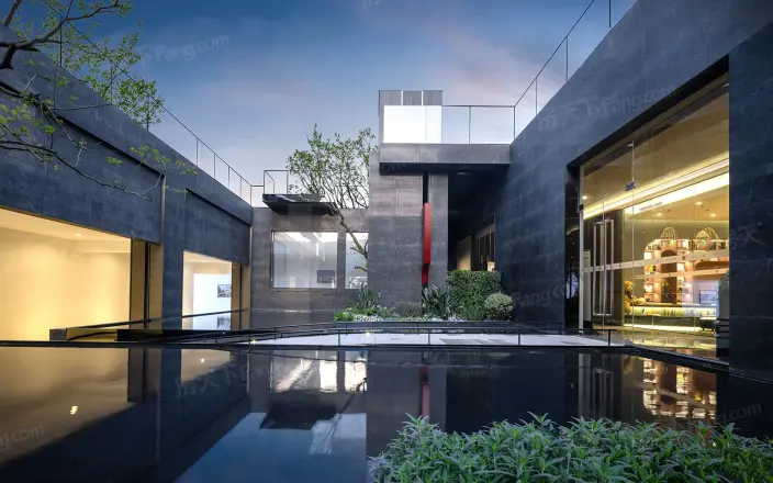 中粮中央公园瑞府实景图