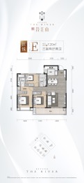 城投联投誉江南3室2厅1厨2卫建面120.00㎡