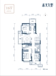 一期118㎡户型