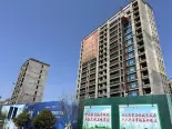 项目东南侧在建楼栋