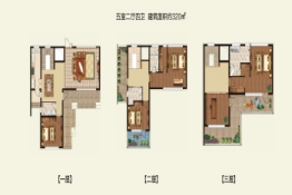 创业齐融佳园5室2厅1厨4卫建面220.00㎡