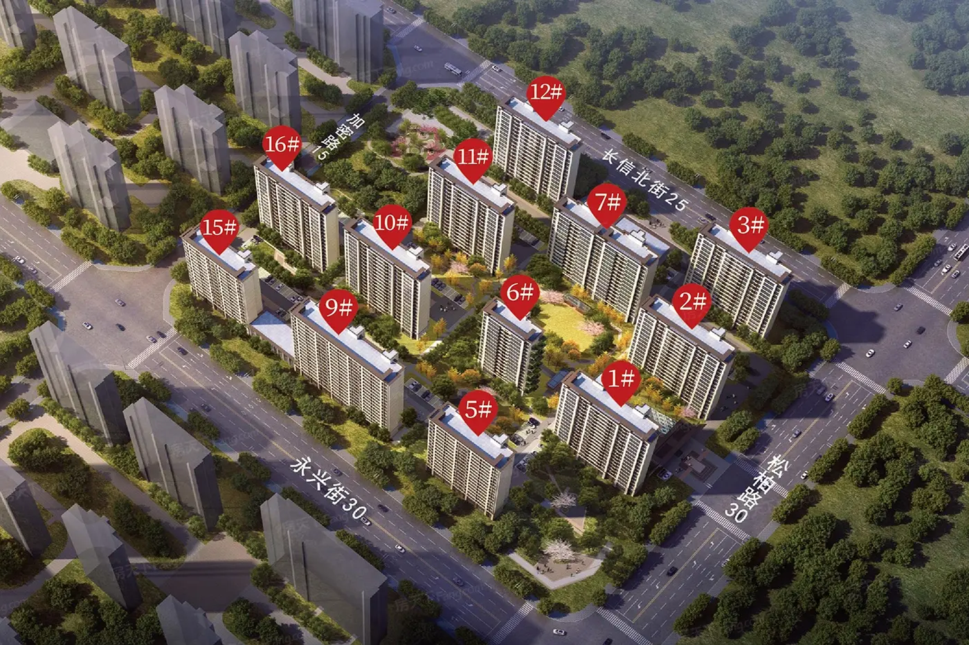 中鼎麒麟瑞效果图