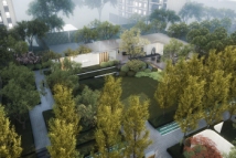 星汇城项目园林效果图