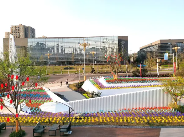 建工翰林华庭实景图