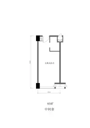 绿城·芯创中心建面46.00㎡