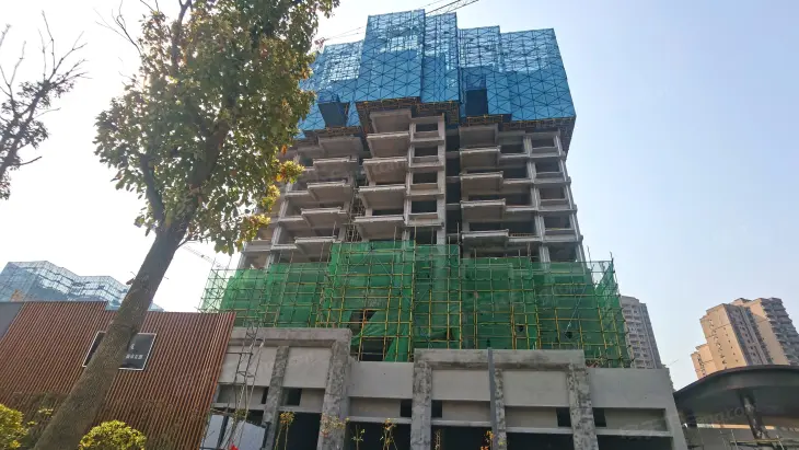 建工翰林华庭实景图