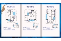 清远保利奥体大都汇01-06户型80-114㎡2-3房