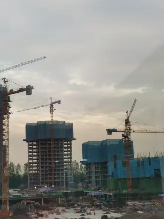 建工翰林华庭实景图