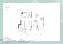 格调石溪3室2厅1厨2卫建面129.00㎡