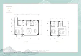 格调石溪3室2厅2厨2卫建面178.0㎡