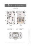 ICC碧桂园三龙汇B1户型54平LOFT