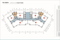 华罗理想中心区域平面图4