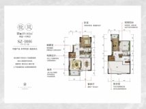 碧桂园·龙川府悦风（中叠）户型