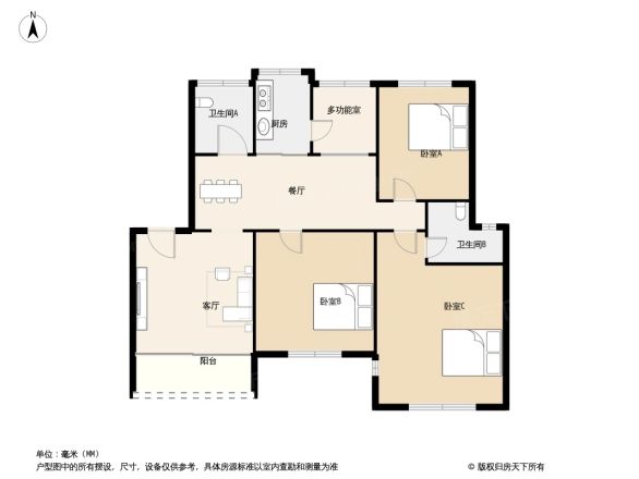 欧风怡庭户型图