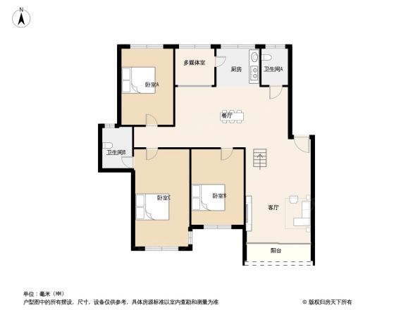 欧风怡庭户型图