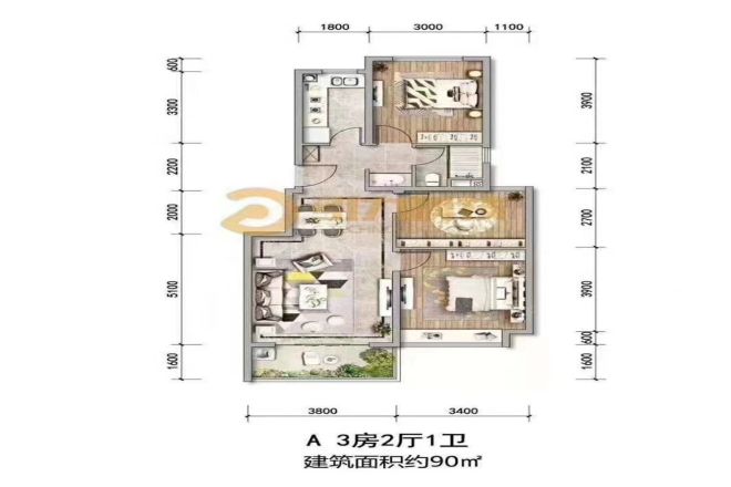 绿地·滇池国际健康城户型图
