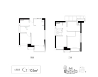 102方C2户型