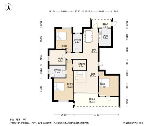 安福家园户型图