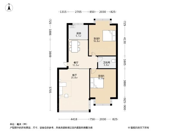 怡景园户型图