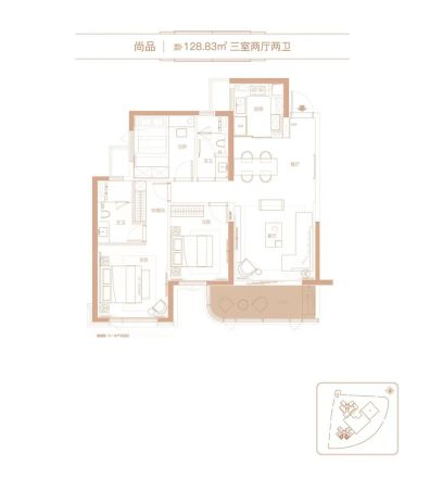 高桥壹品商住楼户型图