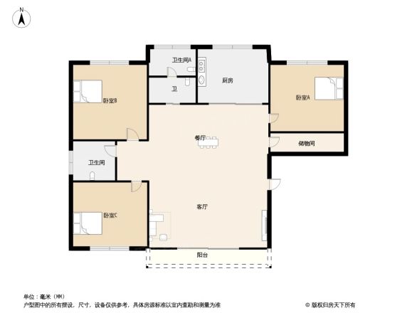 皖宁公寓户型图