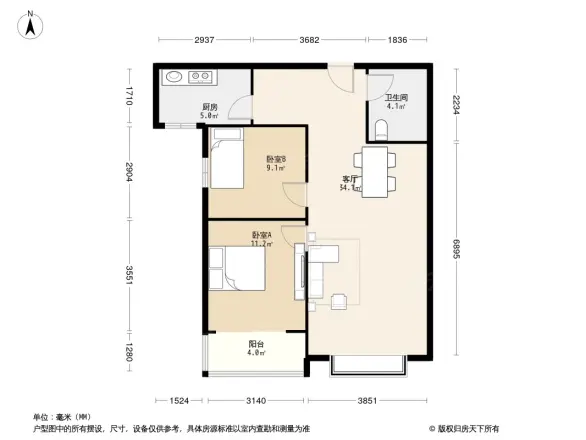 橄榄城户型图
