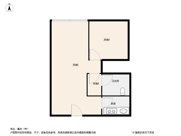 云星时代广场公寓户型图