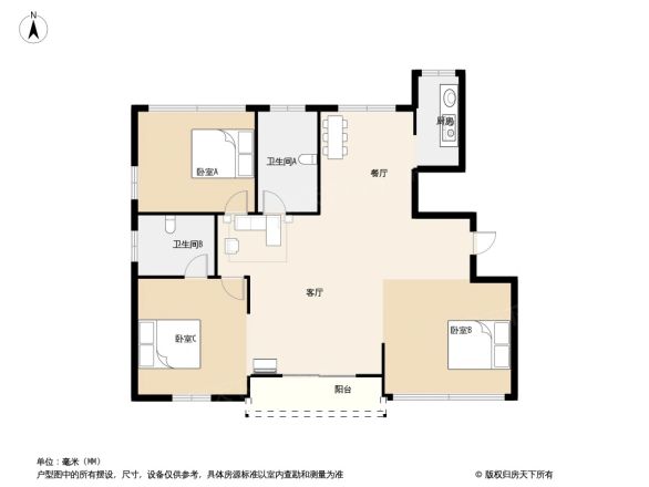 新盛佳苑户型图