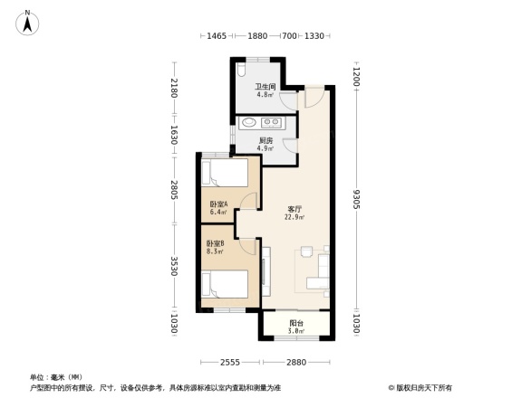 和谐佳苑户型图