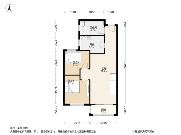 和谐佳苑户型图