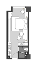 悠阅城酒店式公寓建面40.00㎡