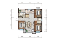 5#楼建面约120.38平米户型