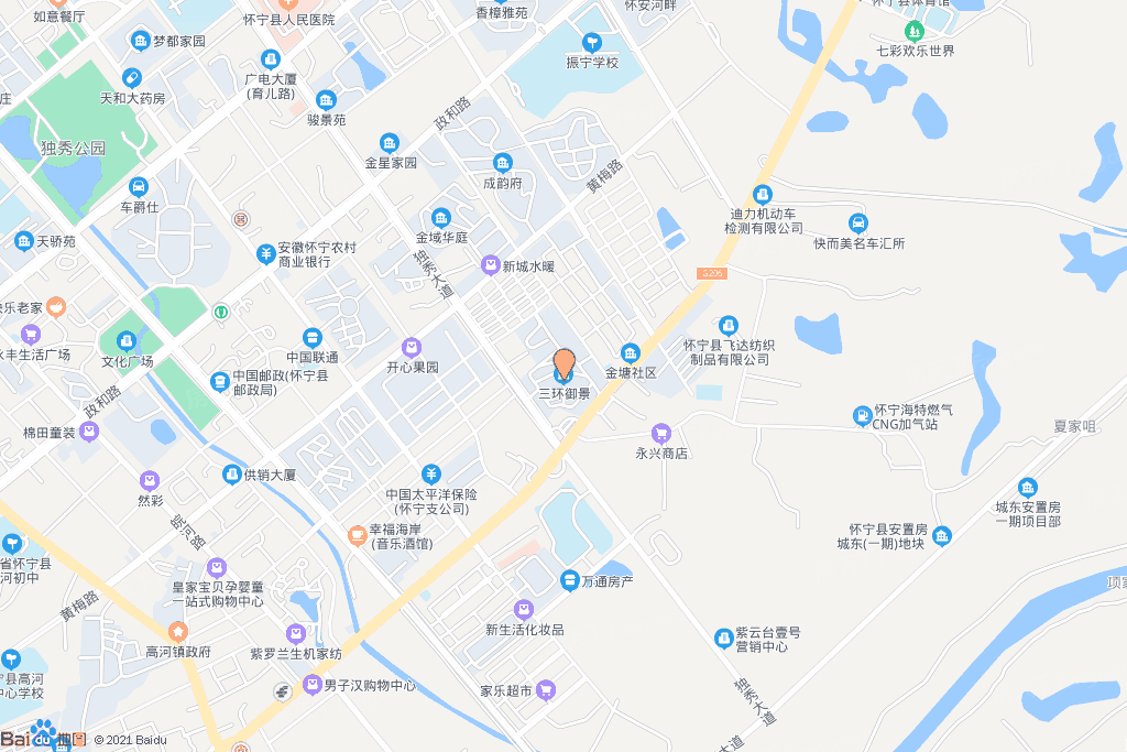 万辰御景交通图