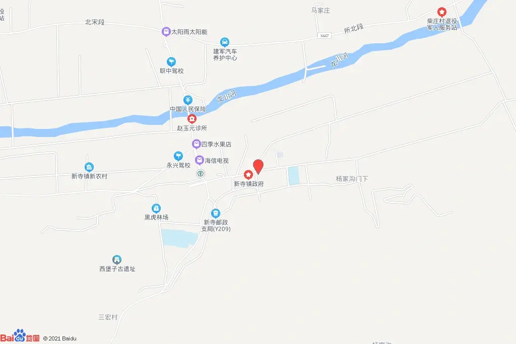 绿洲定西府交通图