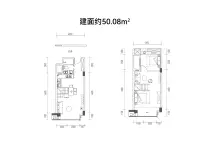 朗润公馆建面约50.08