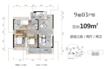 建安江山悦9幢03户型