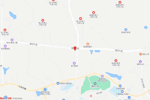 隆回碧桂园·翘楚棠交通图